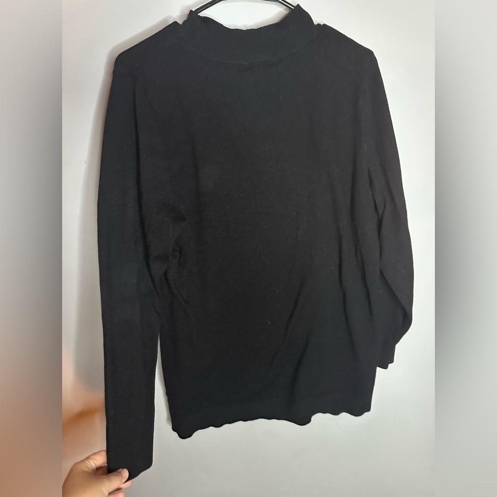 Torrid Black Neck Turtle Neck Sweater
